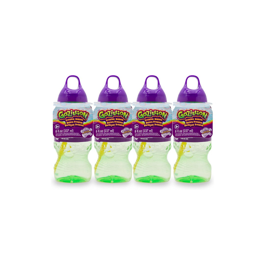 Gazillion 8 Ounce Bubble Solution 4 Pack