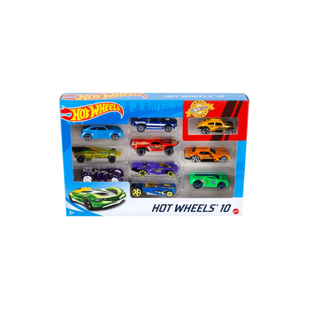 Hot Wheels Toy Cars & Trucks 10-Pack
