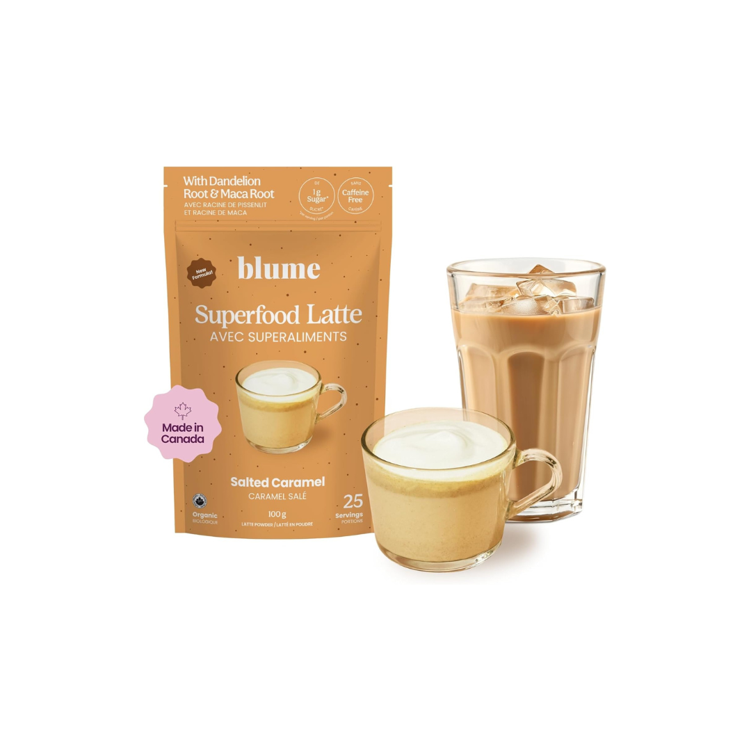 Blume Salted Caramel Superfoods Latte, 25 Servings