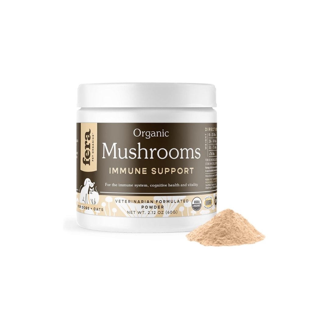Fera Pets Turkey Tail Mushroom Supplement
