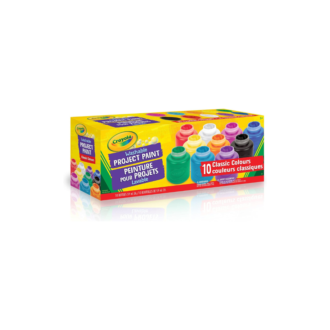 Crayola 10 59ml Paint Jars
