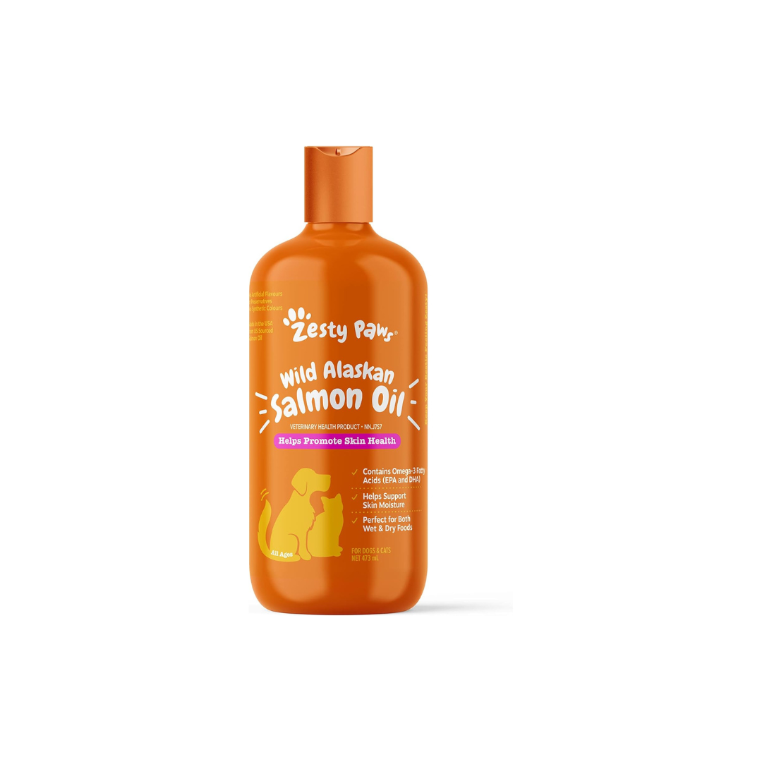 Zesty Paws Wild Alaskan Salmon Oil for Dogs & Cats