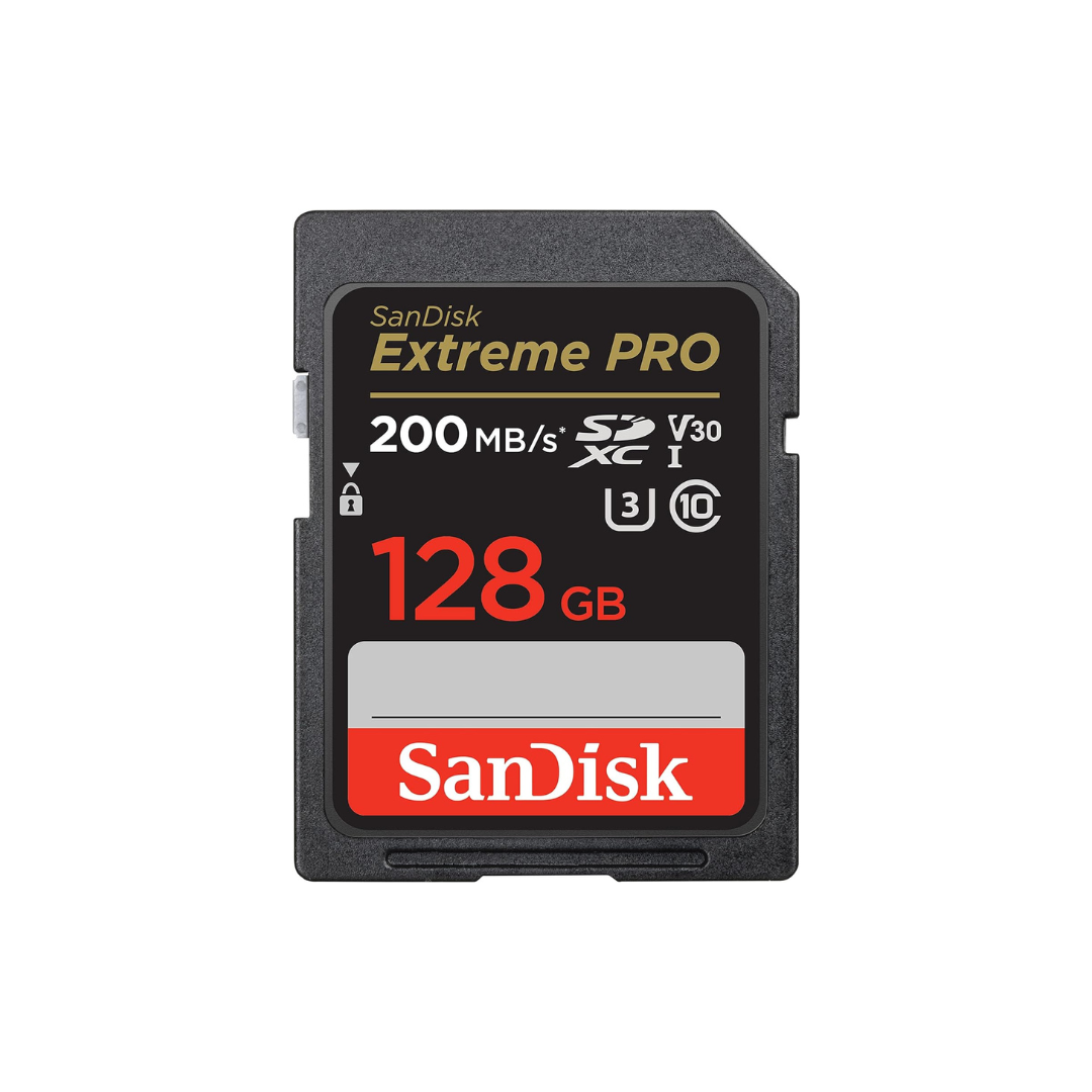 SanDisk 128GB Extreme PRO SDXC UHS-I Memory Card