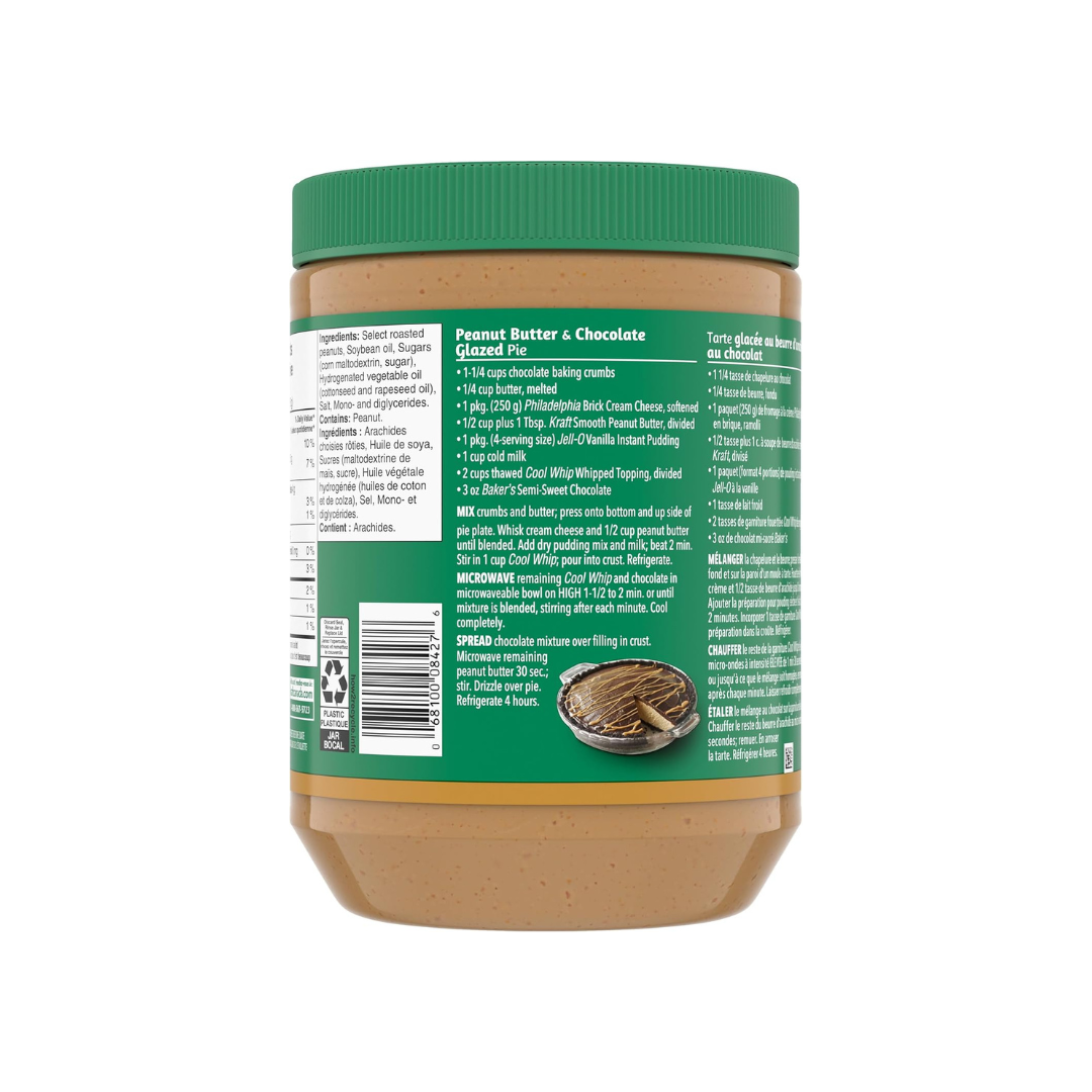 Kraft Smooth Peanut Butter, 2 kg Jar