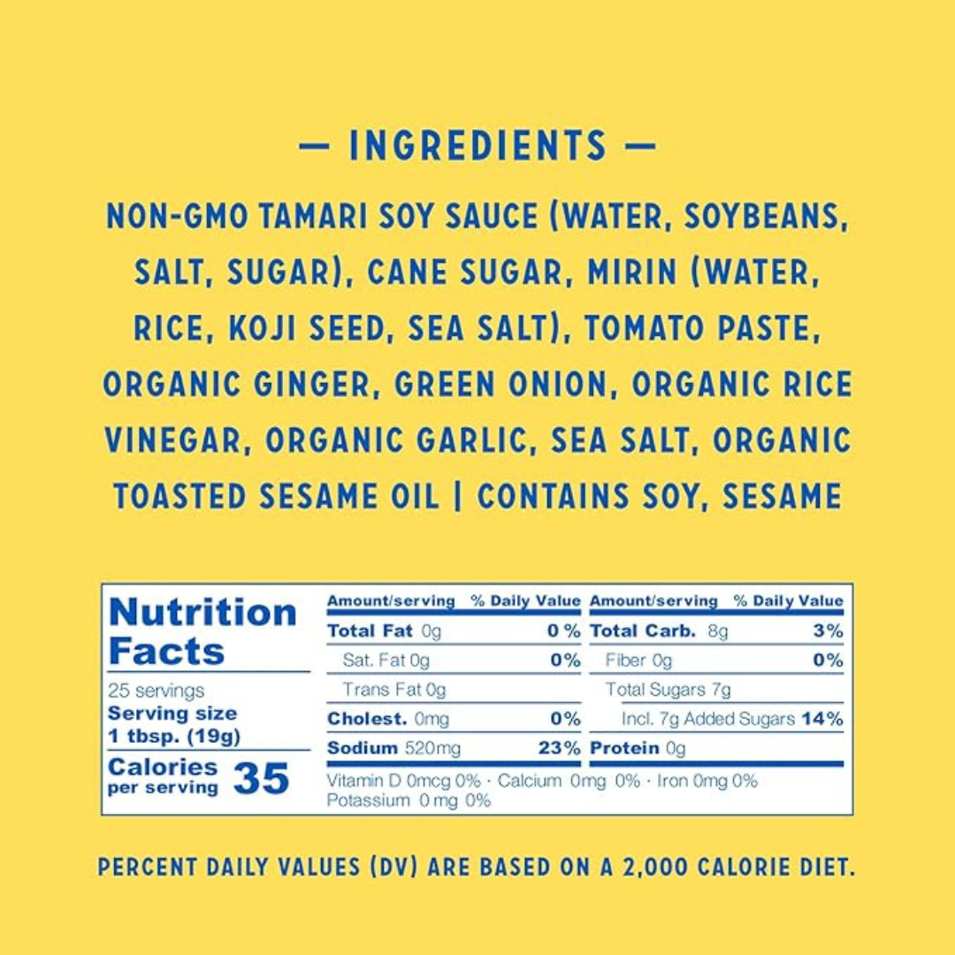 BACHAN'S GLUTEN-FREE JAPANESE BARBECUE SAUCE