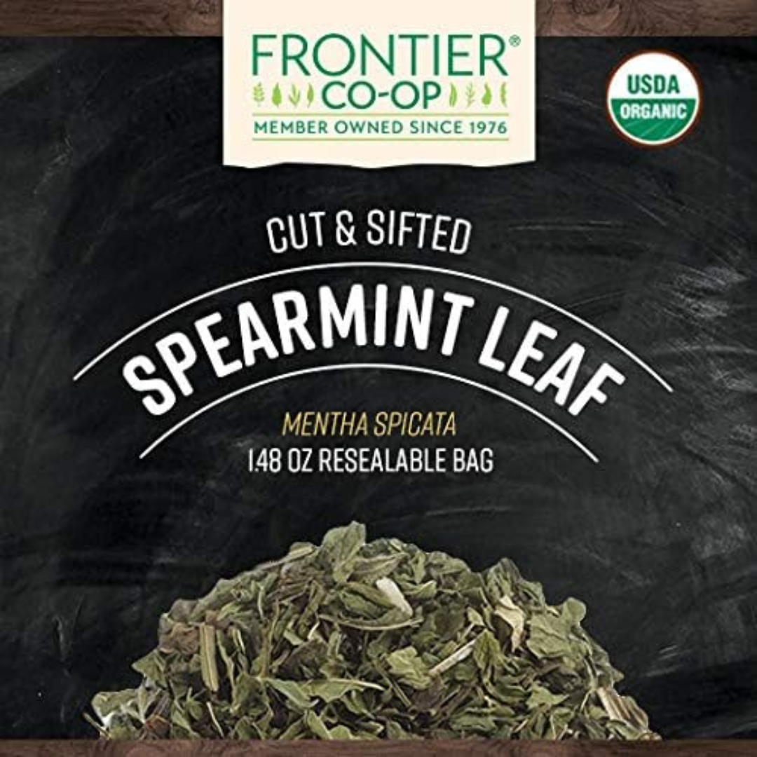 Frontier Co-op Organic Cut and Sifted Spearmint Leaf 1.48oz