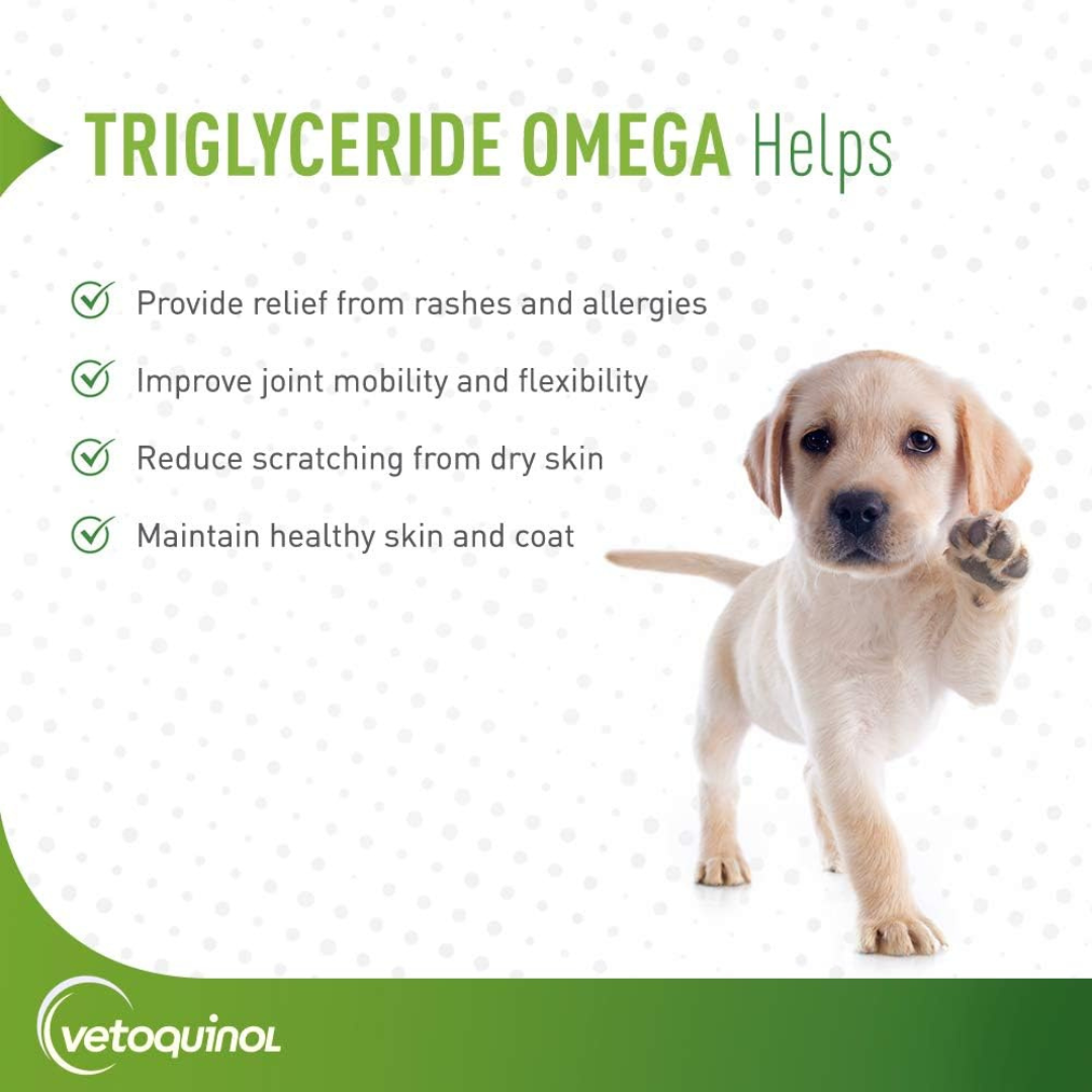 Vetoquinol Omega Fatty Acids for Large & Giant Breed Dogs