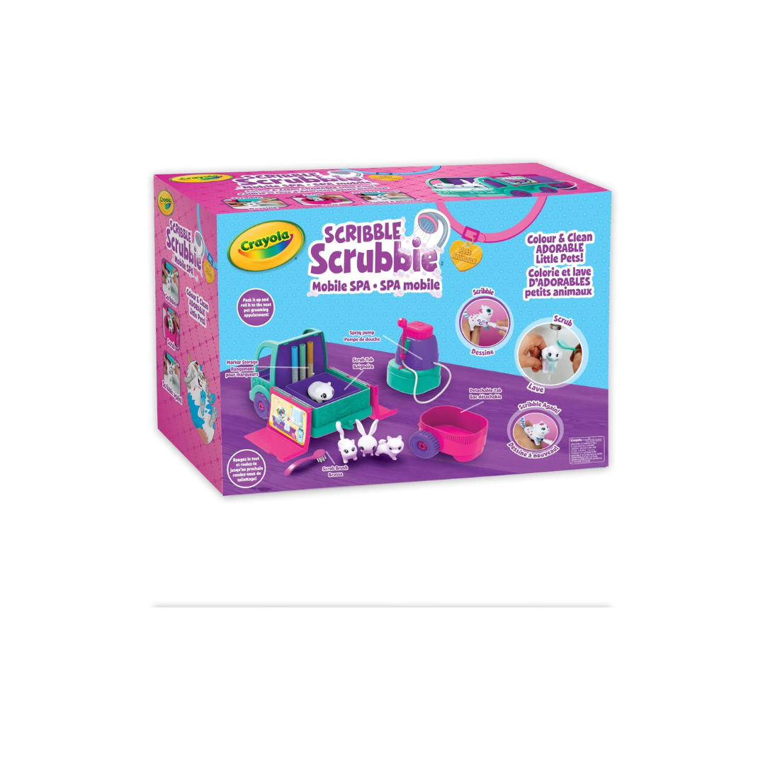 Crayola Scribble Scrubbie Pets Mobile Spa Playset