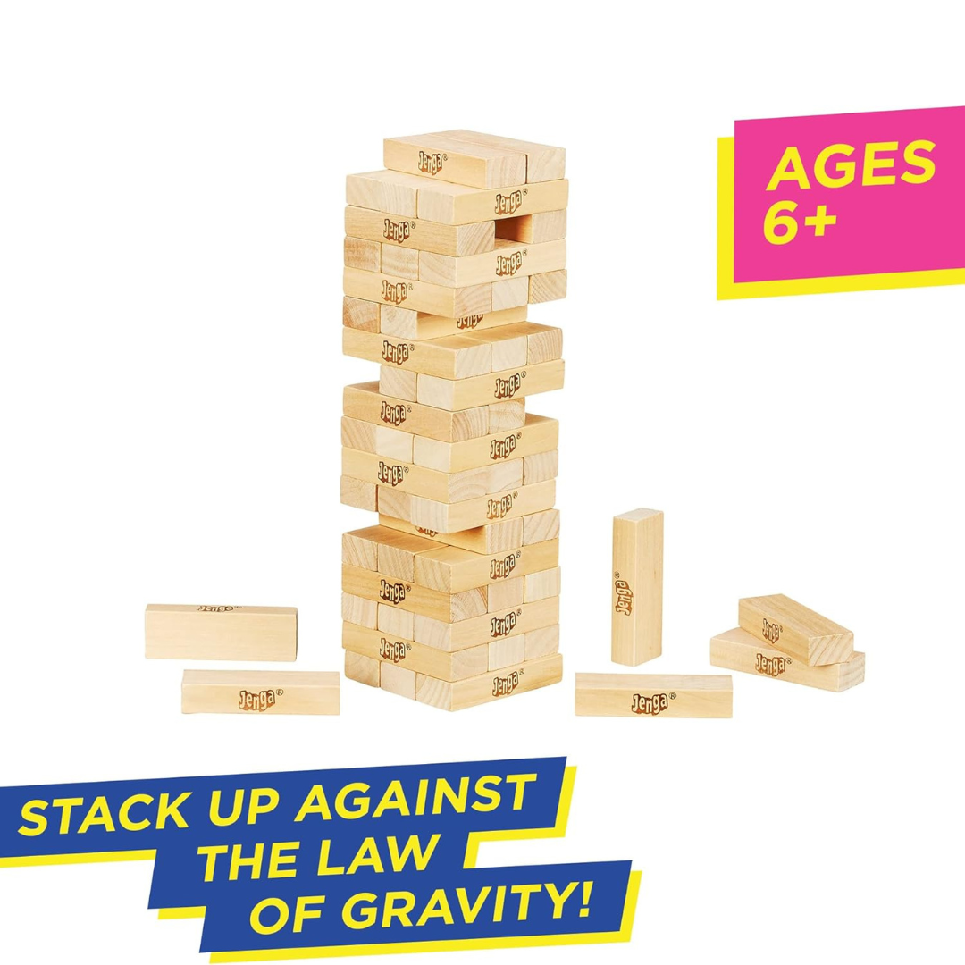 Hasbro Gaming: Jenga Classic Game