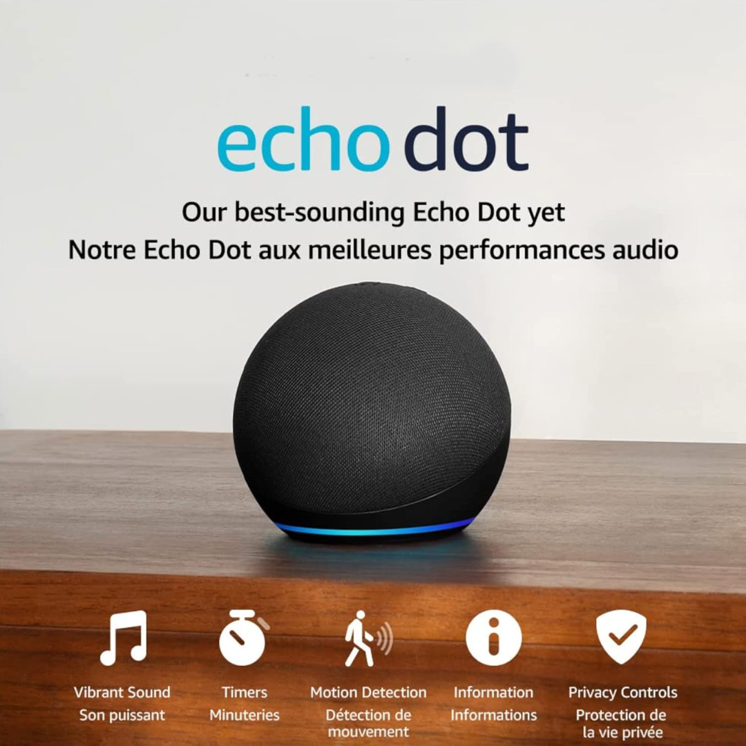 Echo Dot, Charcoal