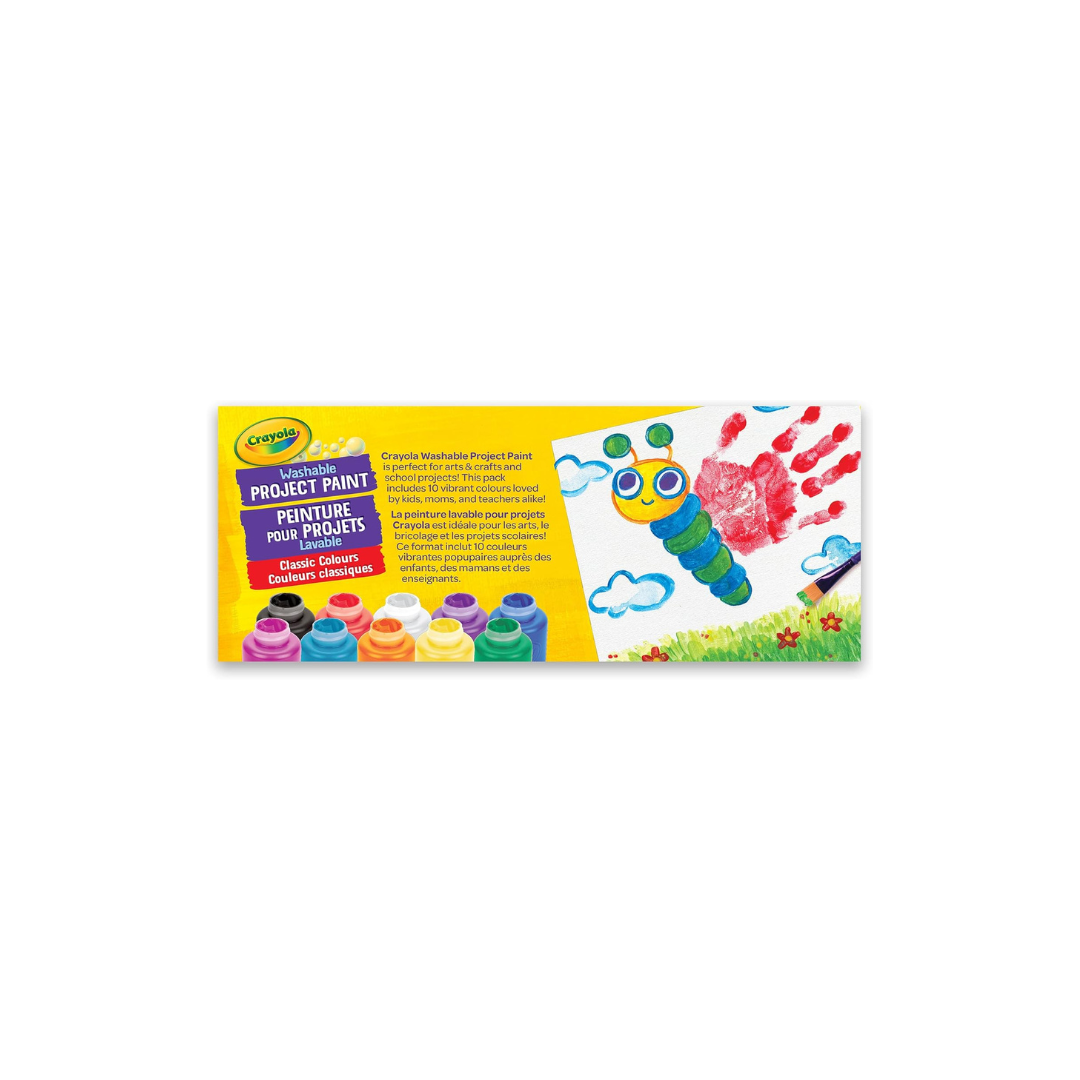 Crayola 10 59ml Paint Jars