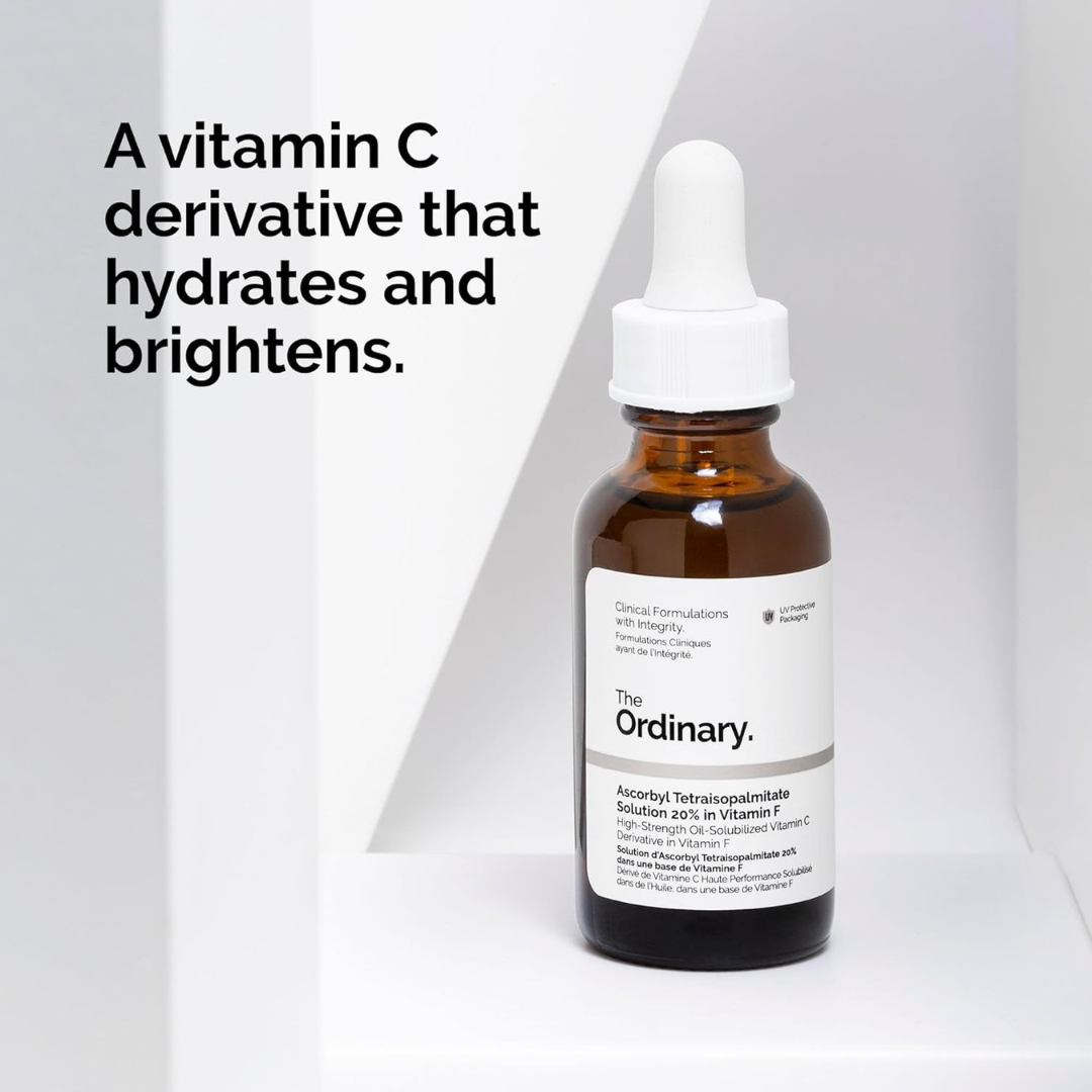 The Ordinary Ascorbyl Tetraisopalmitate Solution 20% In Vitamin F 30ml