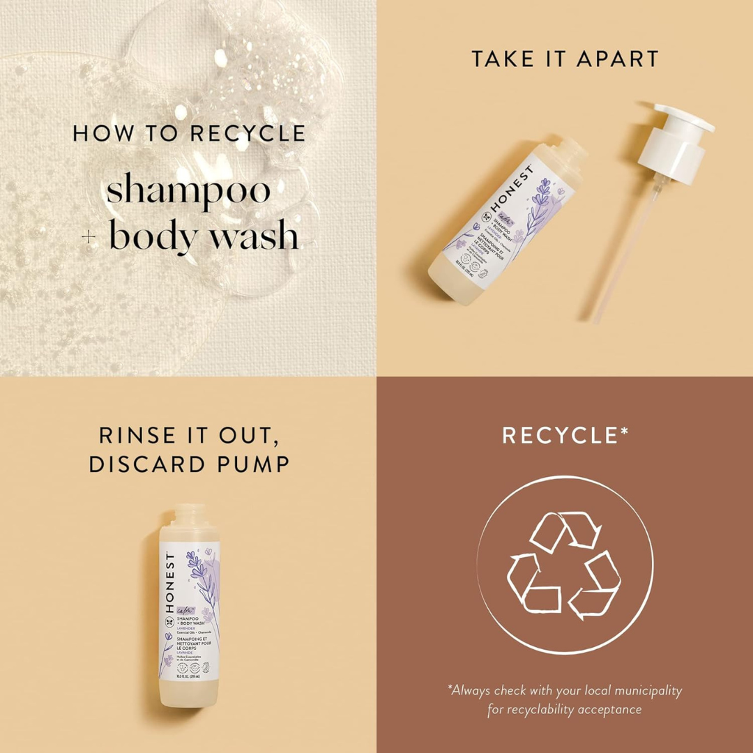 The Honest Company 2-in-1 Cleansing Shampoo + Body Wash