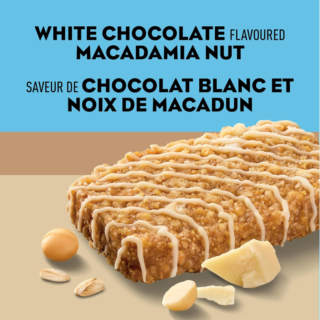 CLIF BAR Energy Bars, White Chocolate Macadamia Nut, Granola Bar, High in Protein,(Pack of 15)
