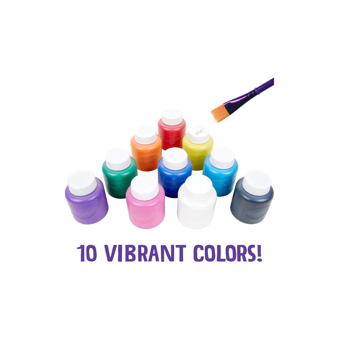 Crayola 10 59ml Paint Jars