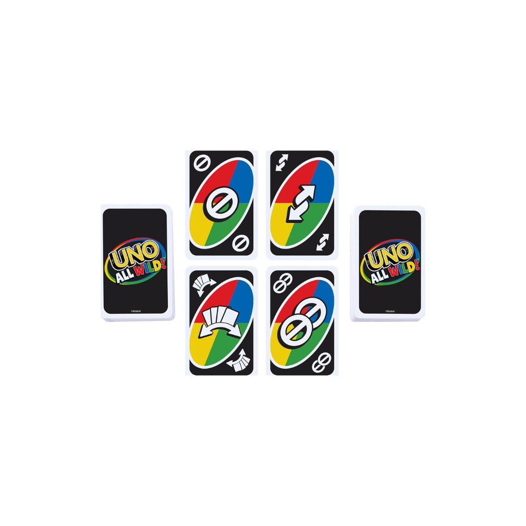 UNO All Wild Card Game with 112 Cards