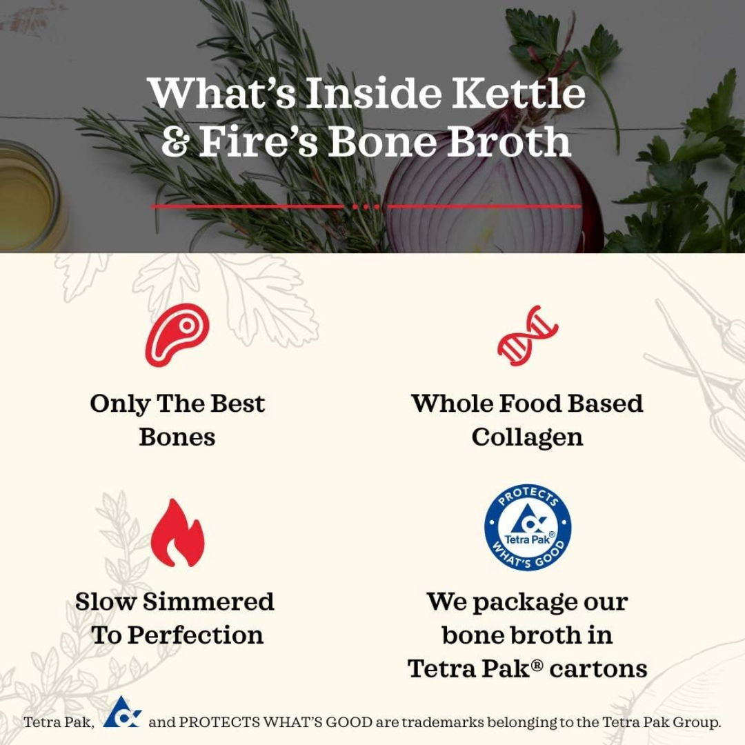 Kettle & Fire KETTLE & FIRE Bone Broth, Beef, 32 Oz