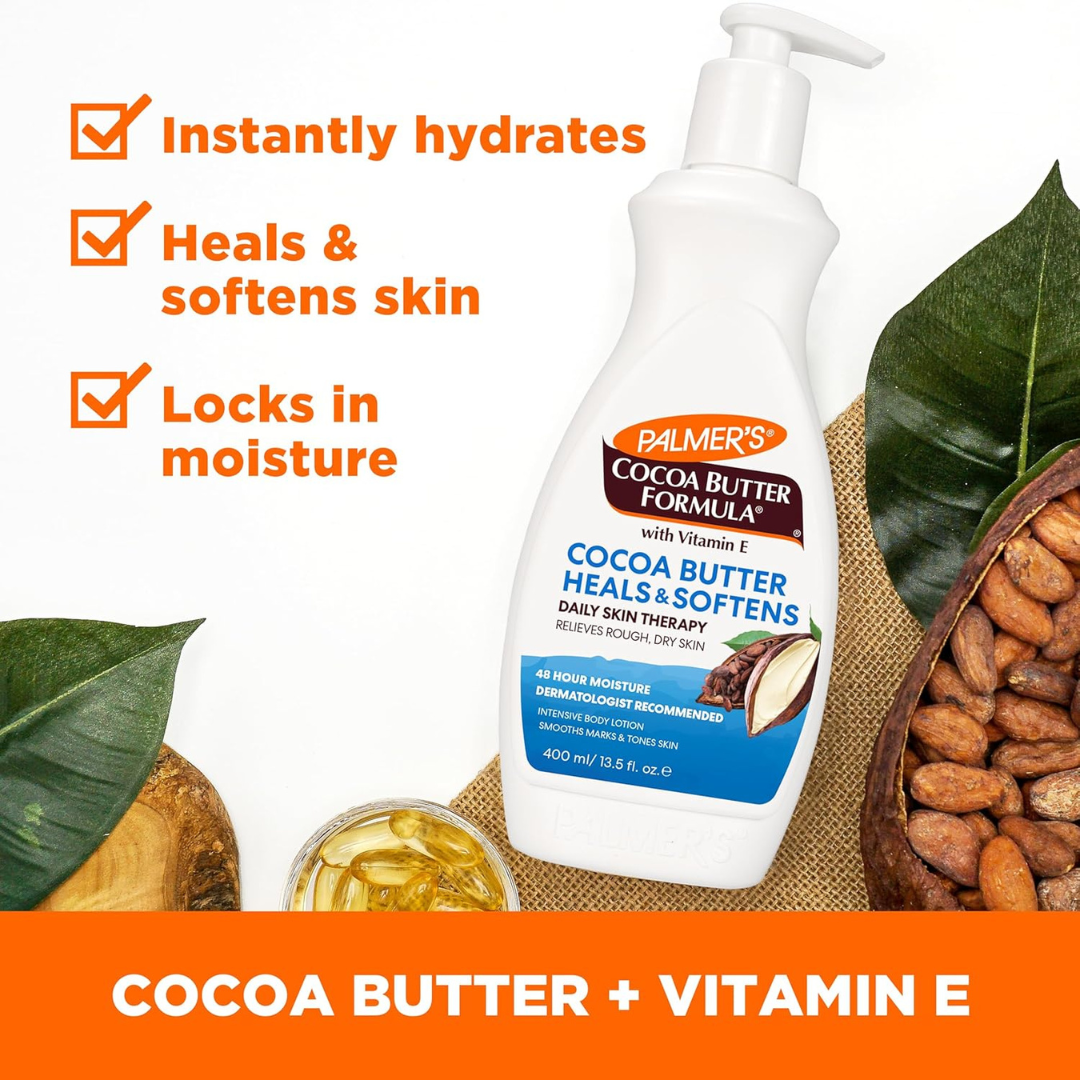 PALMER'S Cocoa Butter Formula Daily Skin Therapy Body Lotion, 13.5 fl. oz