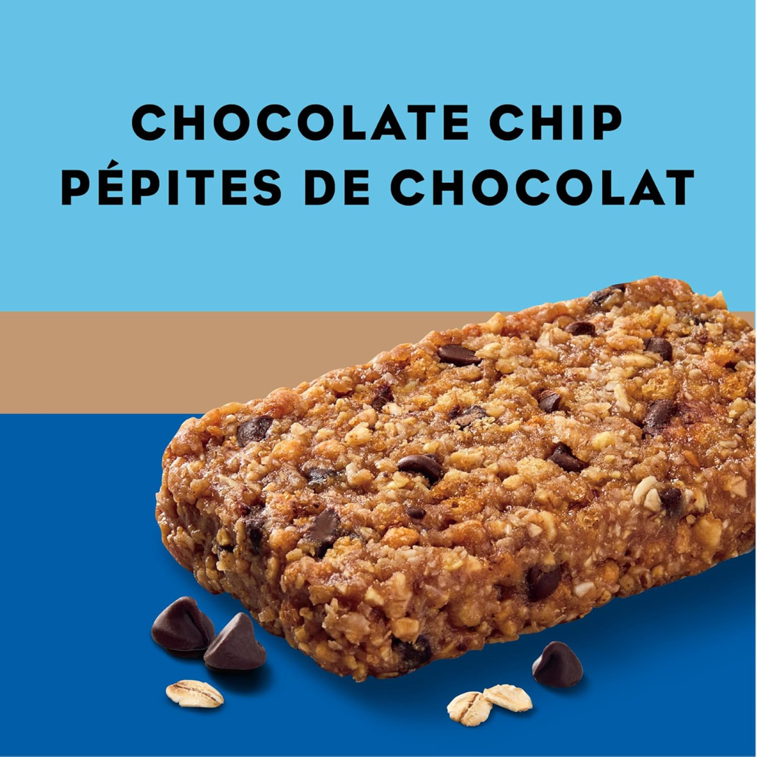 CLIF BAR Energy Bars, Chocolate Chip, Granola Bar, High in Protein, (Pack of 15)