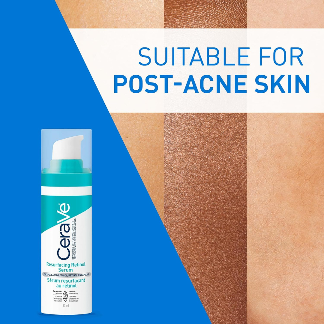 CeraVe Resurfacing RETINOL Serum For Face with niacinamide, 30ML