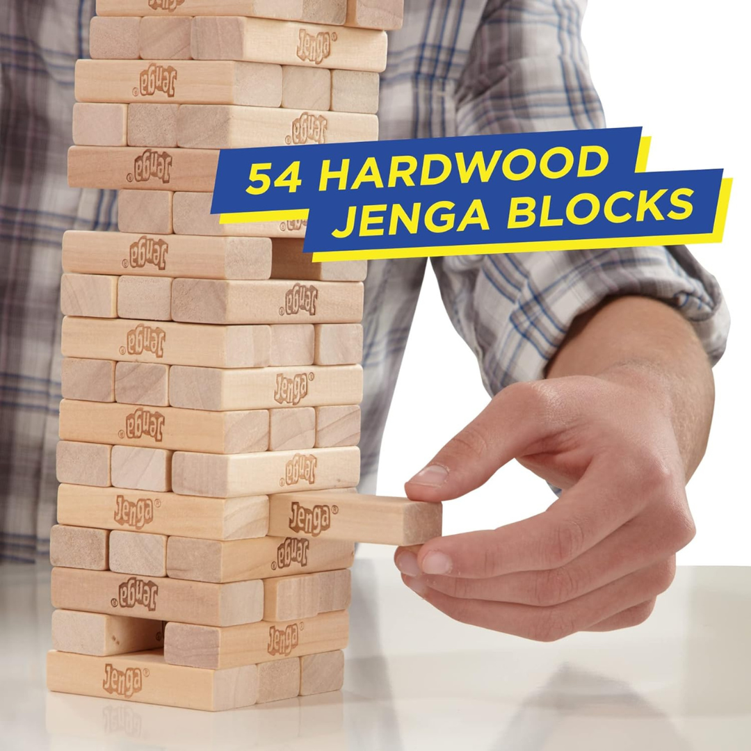 Hasbro Gaming: Jenga Classic Game