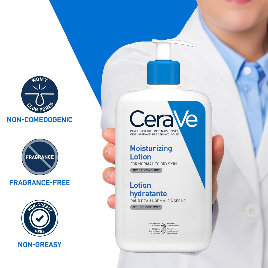 CeraVe Moisturizing Lotion, Daily Lightweight Lotion 473 mL