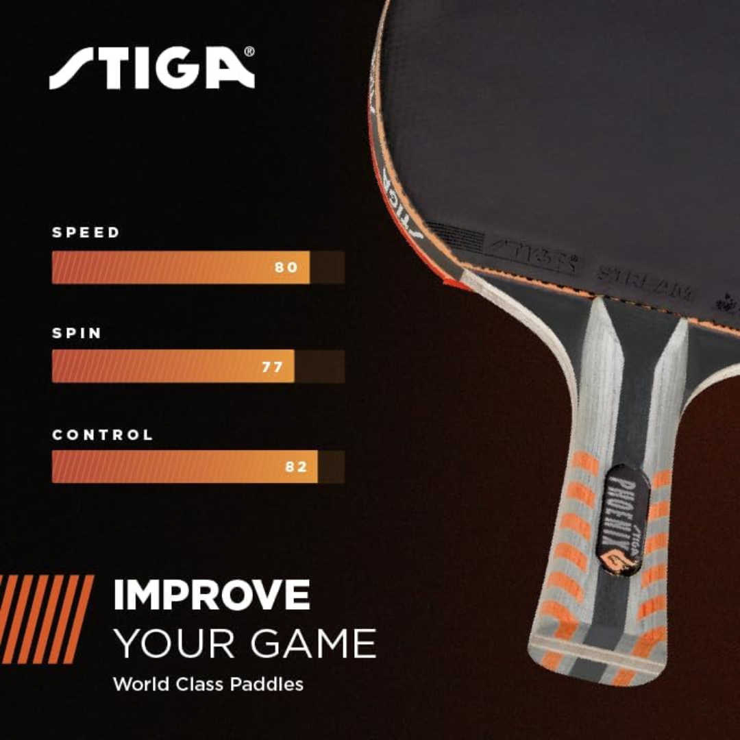 STIGA Phoenix Ping Pong Paddle