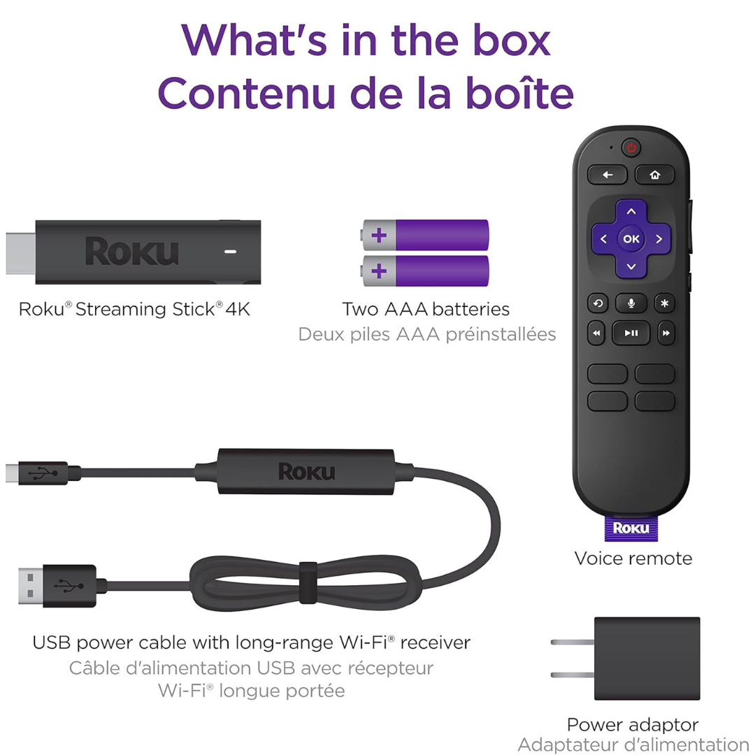 Roku Streaming Stick 4K 2022