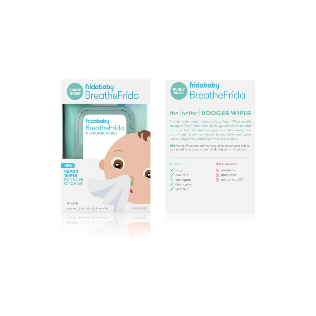 Baby Nose Wipes by Fridababy, 3 pack