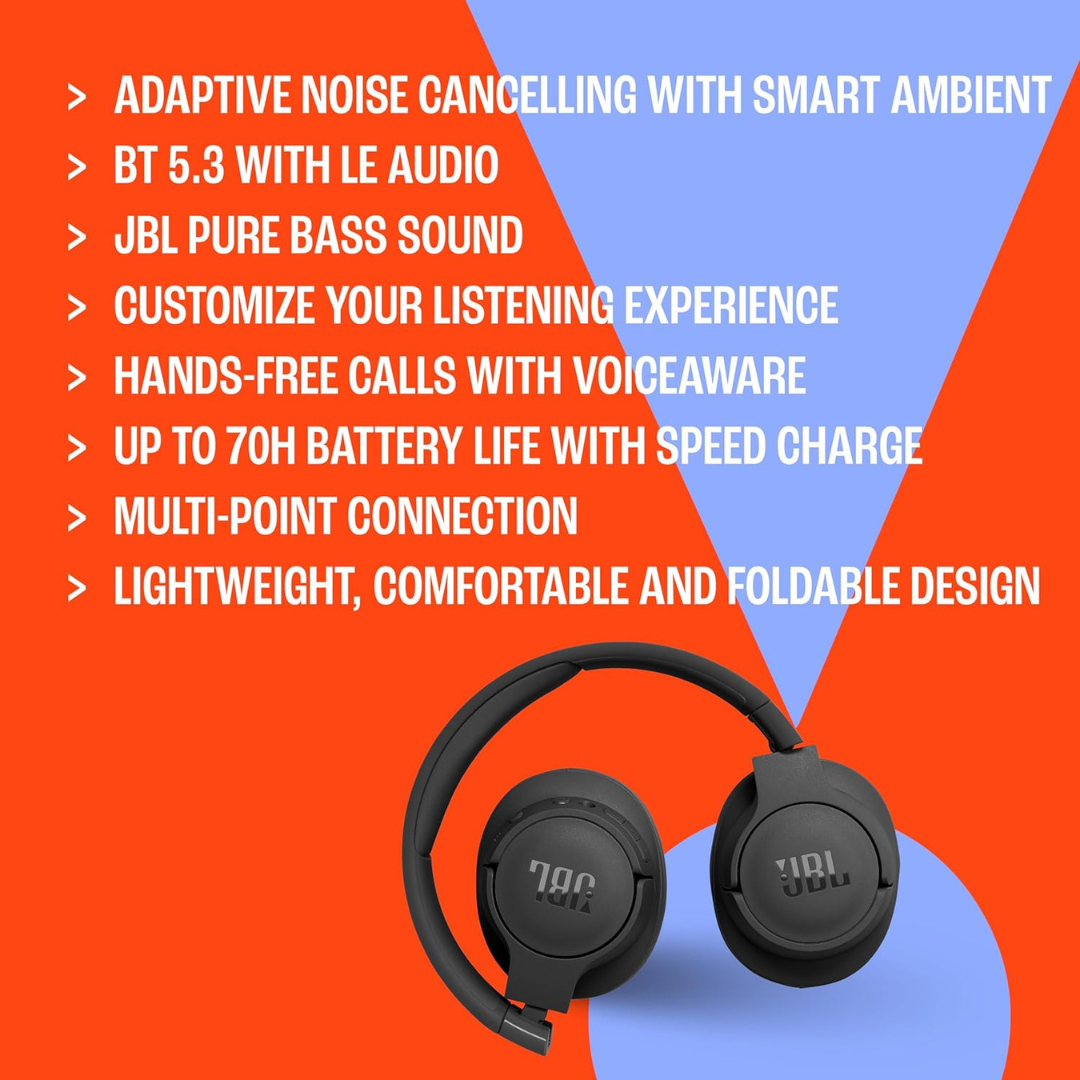 JBL Tune 770NC- black