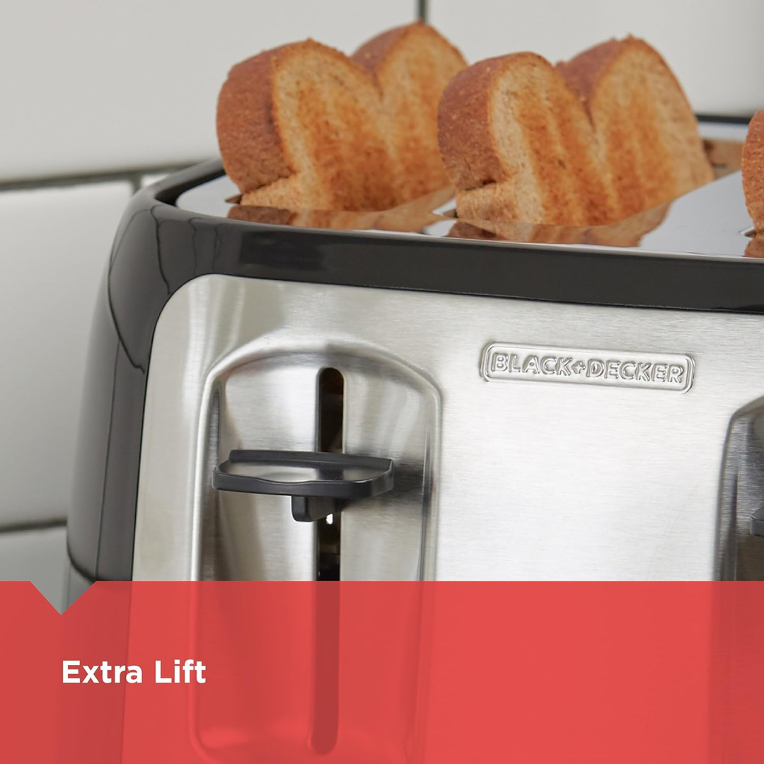 BLACK+DECKER Toaster 4 Slice