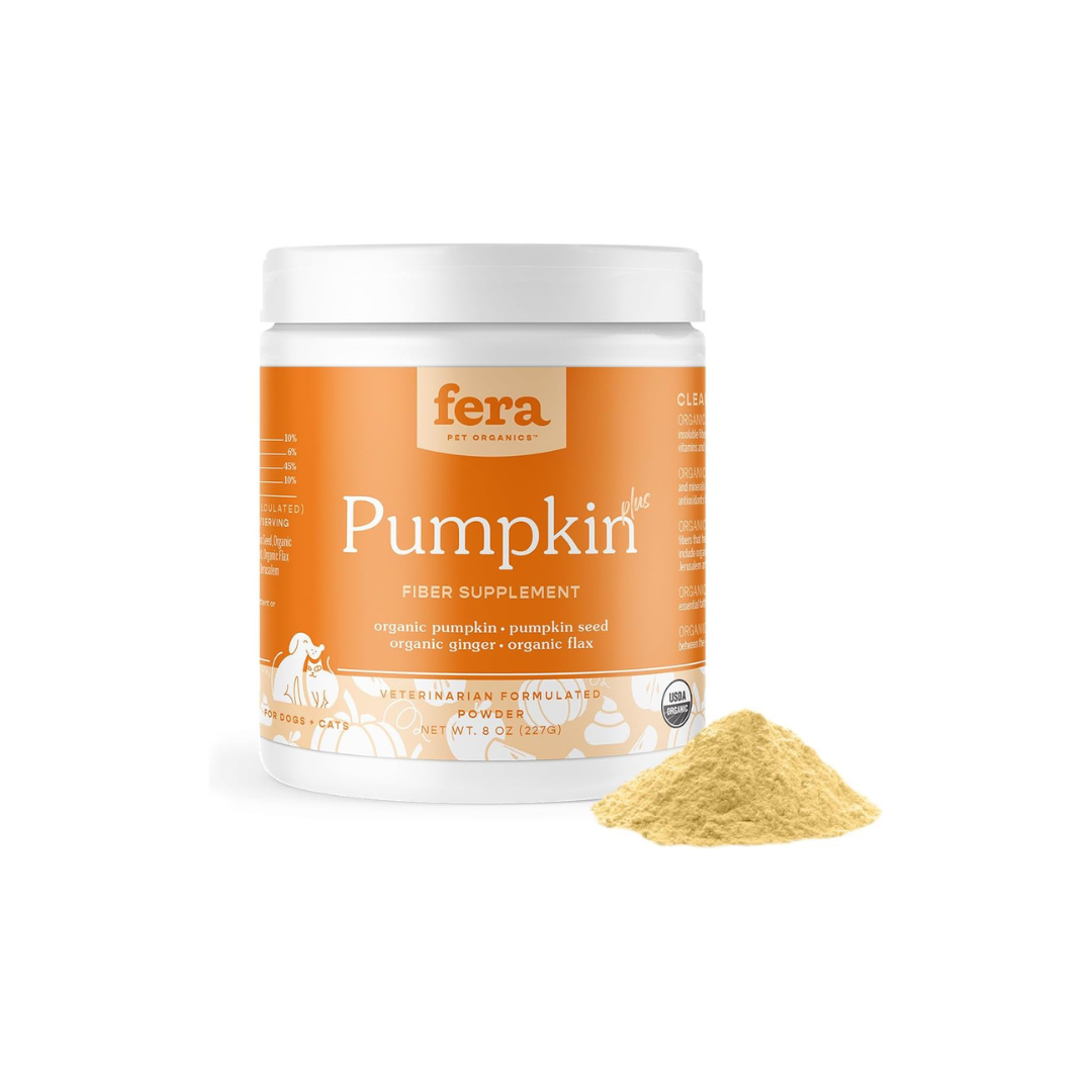 Fera Pets Pumpkin Plus Fiber Supplement