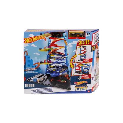 Hot Wheels City Toy Car Track Set