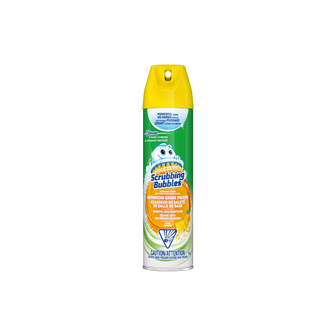 Scrubbing Bubbles Bathroom Grime Fighter Aerosol