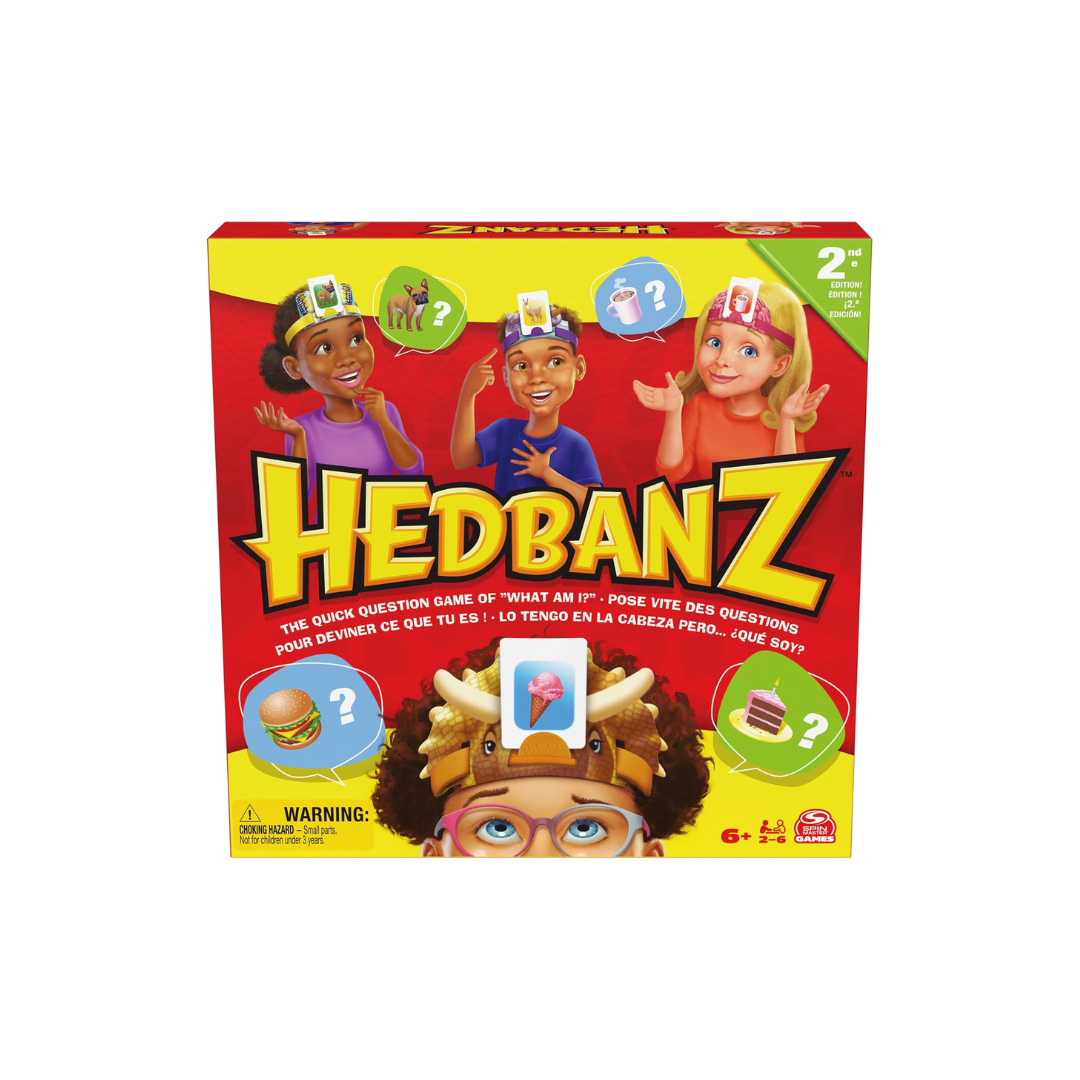 Hedbanz 2nd Edition Picture Guessing Board Game