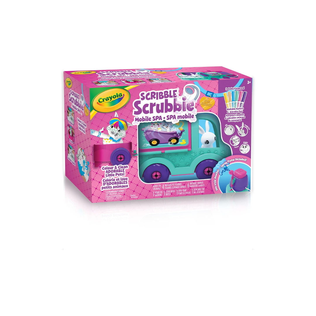 Crayola Scribble Scrubbie Pets Mobile Spa Playset