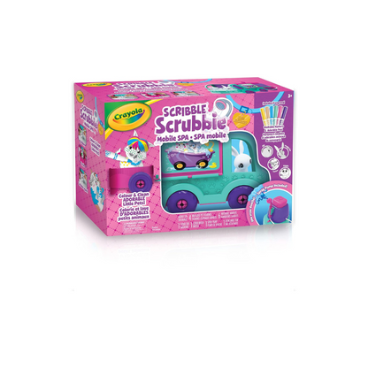 Crayola Scribble Scrubbie Pets Mobile Spa Playset