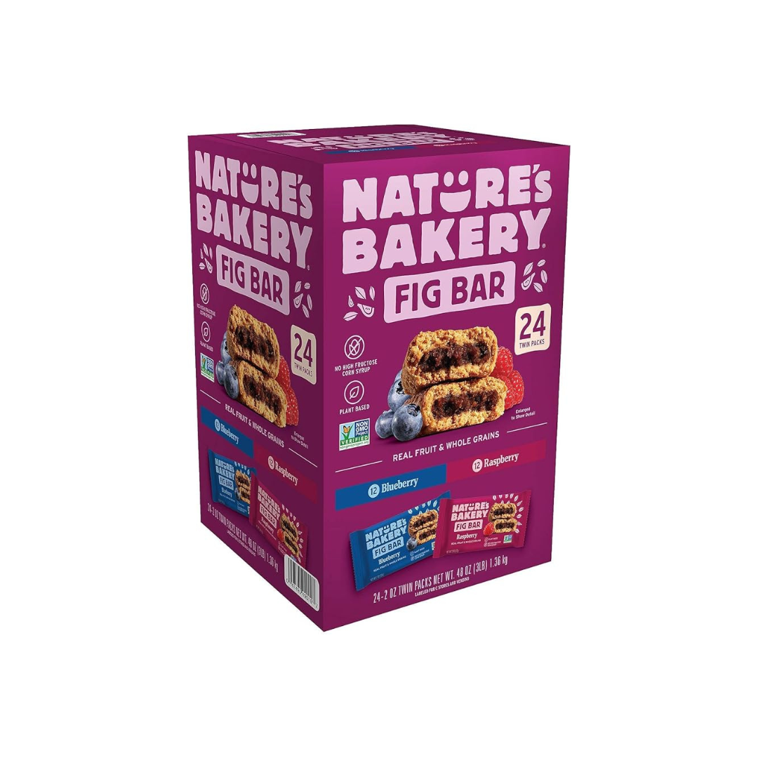 Nature's Bakery Stone Ground Whole Wheat Fig Bar 24 Twin Packs 24-2oz