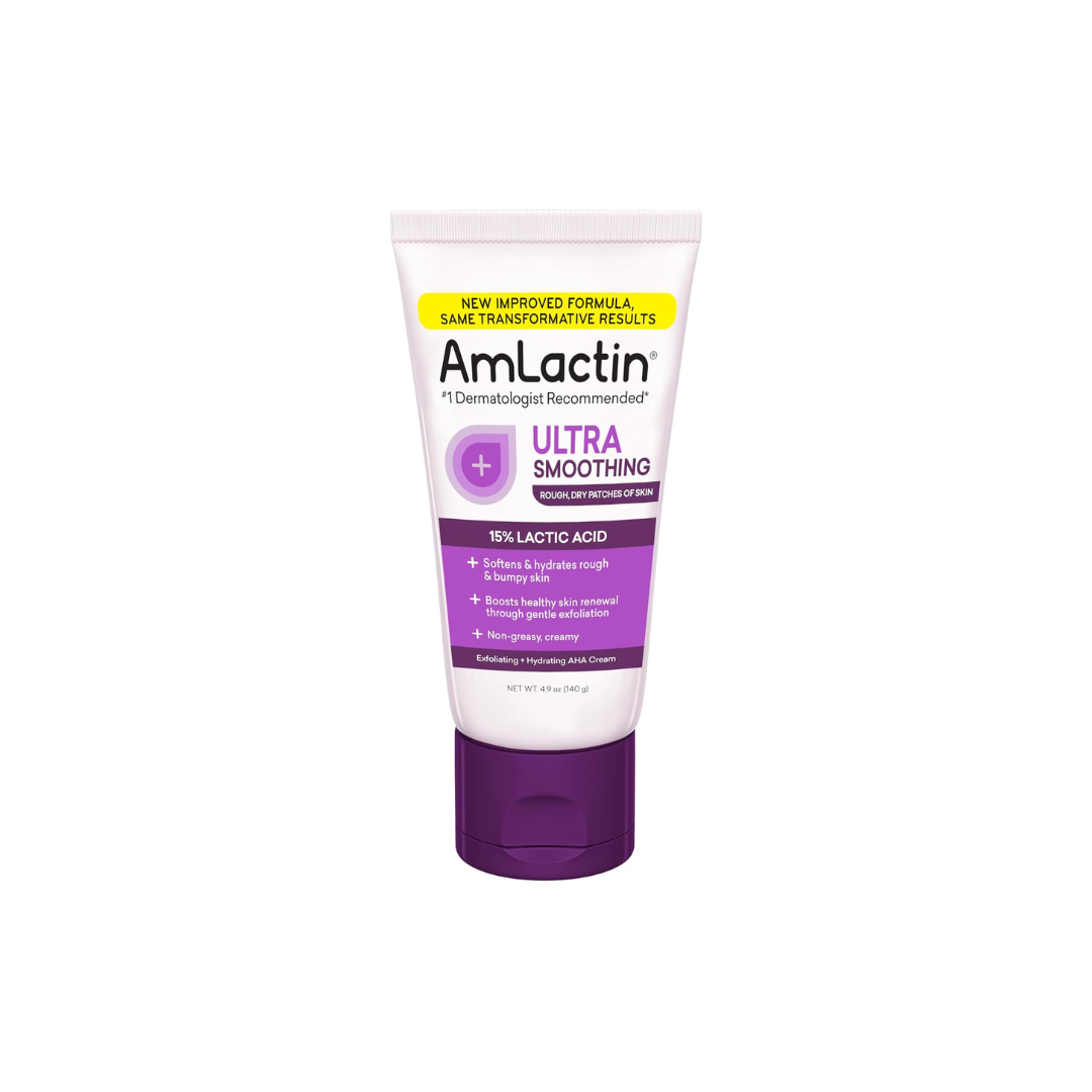 AmLactin Ultra Smoothing Intensely Hydrating Cream, 4.9 ounce Tube