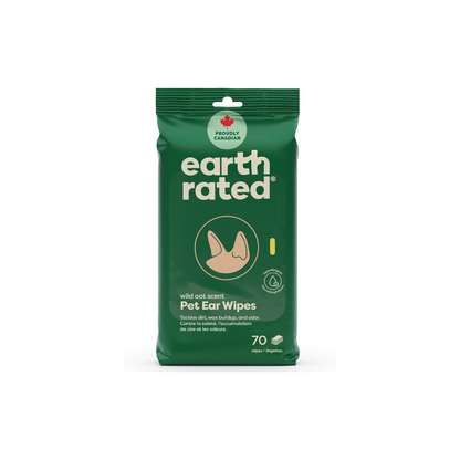 Earth Rated, Pet Ear Wipes 70 Count