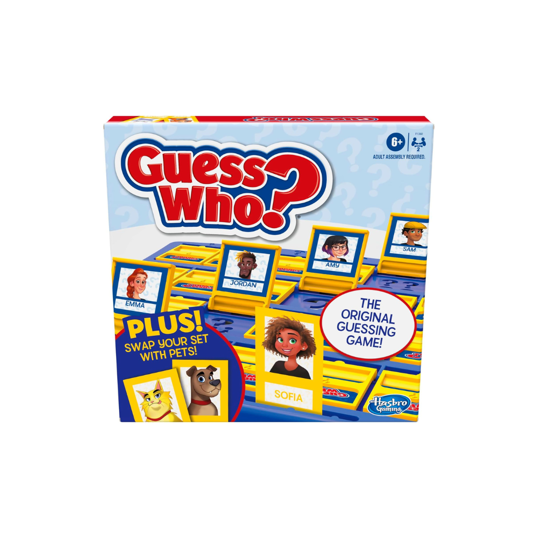 Hasbro Guess Who? Board Game with People and Pets