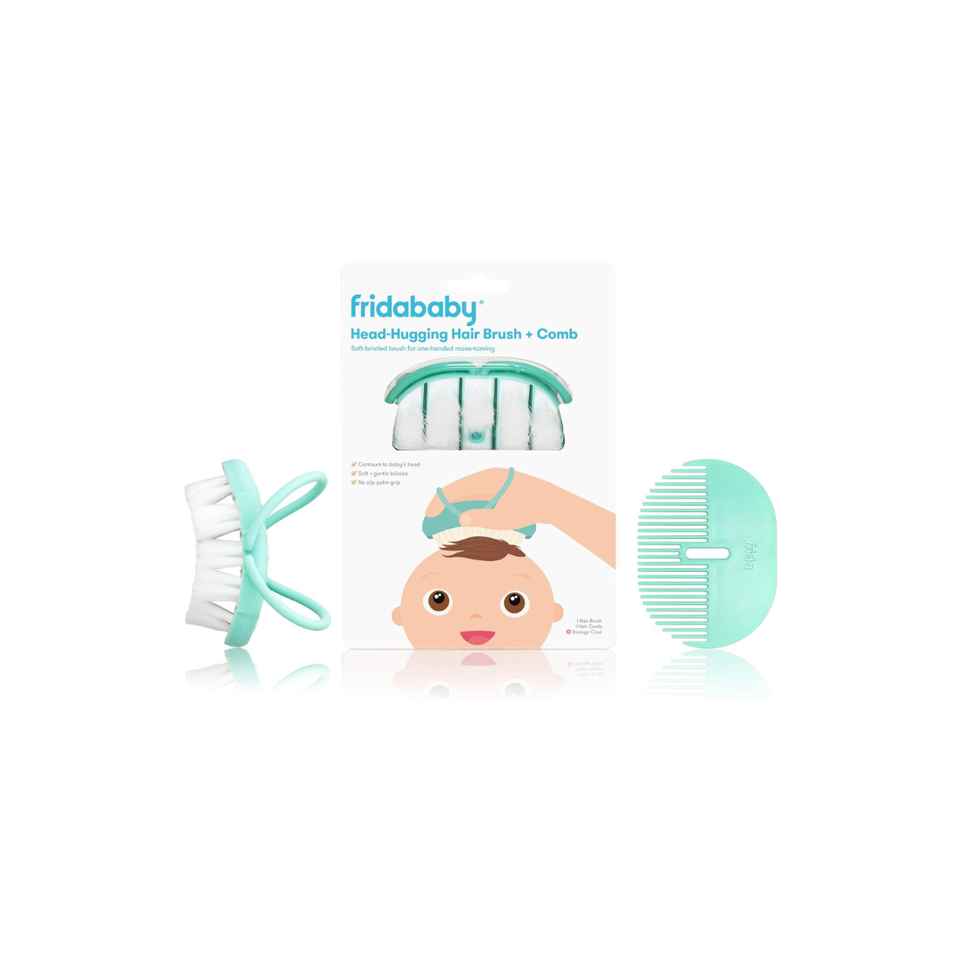 Frida Baby Head-Hugging Baby Hairbrush and Comb Set