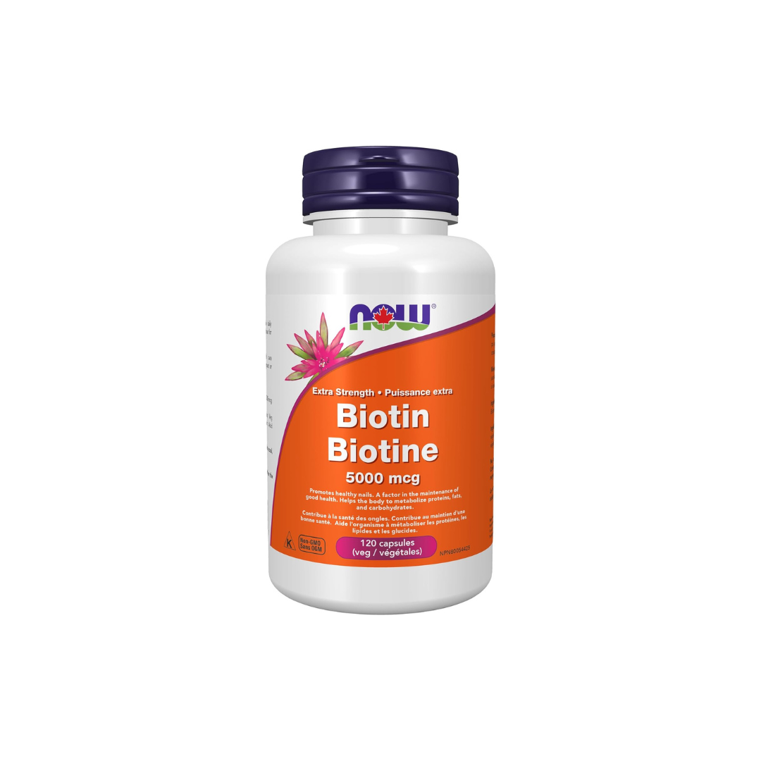 Now Biotin 5,000mcg 120vcap