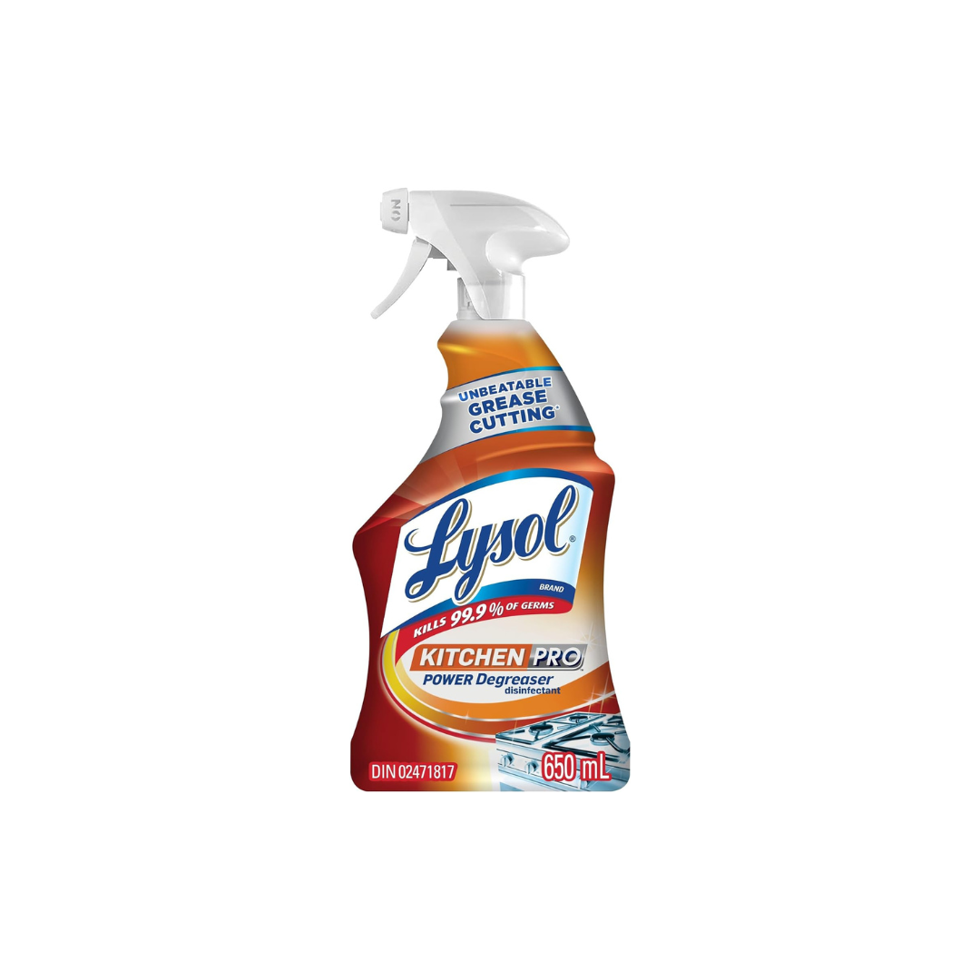 Lysol Antibacterial Kitchen Cleaner, Kitchen-Pro Power Degreaser