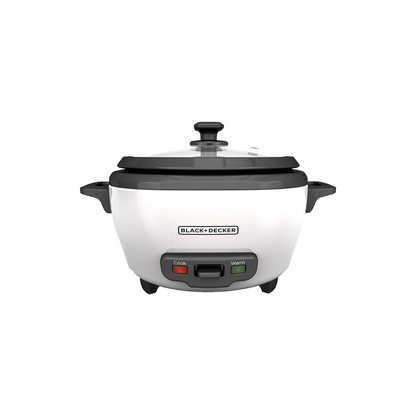 BLACK+DECKER 2-in-1 Rice Cooker & Food Steamer
