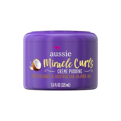 Aussie Creme Pudding Miracle Curls 7.6 Ounce Jar (225ml)