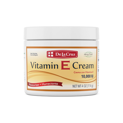 De La Cruz Vitamin E Cream, 4 Ounce