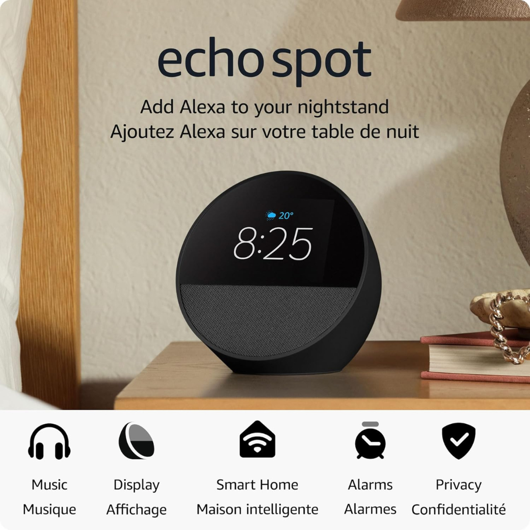 Echo Spot, Black