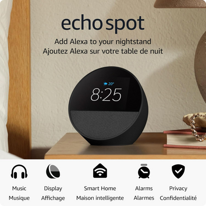 Echo Spot, Black