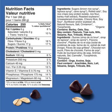 CLIF BAR Energy Bars, Chocolate Chip, Granola Bar, High in Protein, (Pack of 15)
